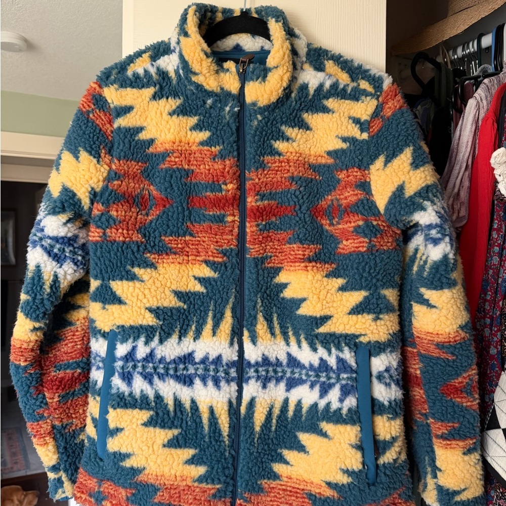 Ariat Pendleton Sherpa Patterned Jacket